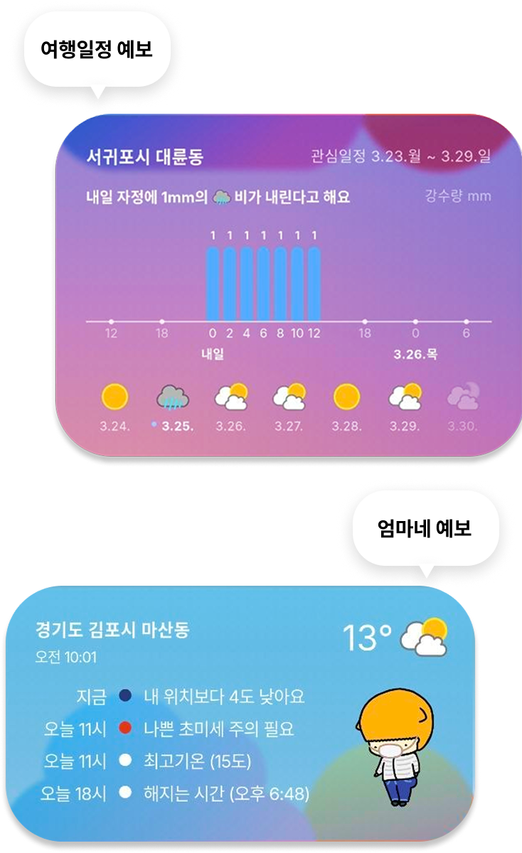 고급 예보